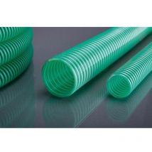 Heliflex - Tuyau aspiration APDatec 10vert/transp. 25x2,5mm 50m