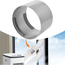 Tuyau Climatiseur Mobile Adaptateur Clim Fenetre, Tuyau d'échappement Portable de 150mm, Flexible en pvc pièces et Accessoires pour Climatiseur
