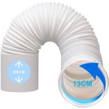 Roleader - Tuyau Climatiseur Mobile, Tuyau Evacuation Climatiseur de Diamètre avec Longueur de Tuyau D'évacuation Flexible pvc Tuyau Kit pour