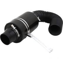 Tuyau d'admission d'air froid en fibre de carbone de 3 pouces pour système de tuyaux Power Flow