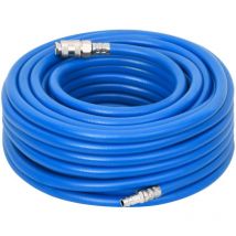 Tuyau d'air bleu 0,7' 20 m pvc Vidaxl