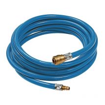 Riegler&co.kg - Set tuyaux pour air comprimé en soft pvc d. intérieur 9 mm d. ext. 14,5 mm longueur 5 m raccord rapide dn 7,2