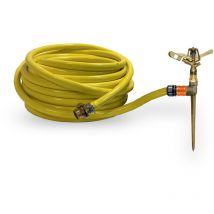 Kit d'arrosage 150 m² avec arroseur à batteur
