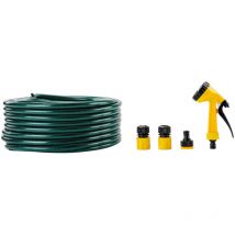 Tuyau d'arrosage 13mm - Suan - Kit complet avec accessoires d'arrosage - Longueur : 30m