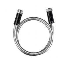 Tuyau d'arrosage en acier inoxydable de 1 pied, tuyau de raccordement pour arrosage de jardin, rallonge de tuyau d'arrosage