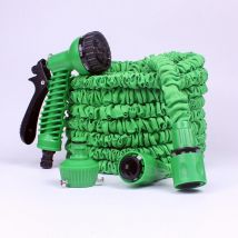 Kaejyiut - Expandable Garden Hose 45M/150FT Flexible Garden Hose Retractable Hose Fittings with 7 Spray Gun Function for Garden Irrigation and