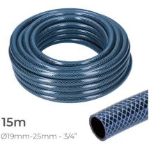 Manguera de jardin blue interior Ø19mm. exterior Ø25mm (3/4) rollo 15m EDM
