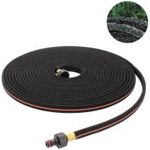 Tuyau d'arrosage micro-poreux plat - Longueur 15 mètres