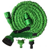 Tuyau d'arrosage rétractable Tuyau d'arrosage rétractable (vert 7,5 m).