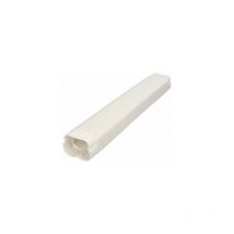 Tuyau de Couverture de Tube de Climatiseur, Tuyau Universel en PVC, pour Climatiseur de 1 à 5 Chevaux Blanc