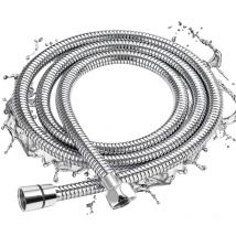 Amaya - Flexible de Douche 3M, Tuyau de Douche Universel en Acier Inoxydable, Tuyau de Douche Flexible, Anti-Explosion et Anti-Torsion
