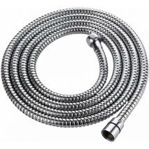 Odipie - Tuyau de douche 2M tuyau de douche en acier inoxydable anti-torsion chrome accessoires de douche tuyau sanitaire universel salle de bain