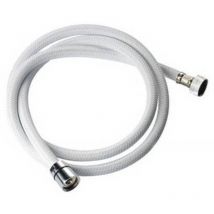 Tuyau de douche en nylon blanc