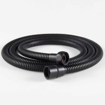 Tuyau de douche flexible en acier inoxydable 1 pièce 1,5 m, raccords en laiton, tuyau de pommeau de douche anti-torsion, tuyau de douche flexible