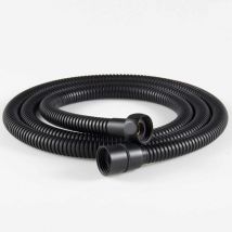 Linghhang - Tuyau de douche Flexible en acier inoxydable de 1.5m, raccords en laiton, tuyau de pomme de douche Anti-pliage, tuyau de douche