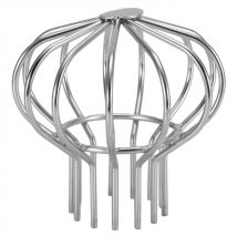 Tuyau de drainage de toit en acier inoxydable, drain de sol antiblocage pour utilisation dans la cour intérieure (tube 75)
