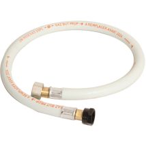 Tuyau de gaz caoutchouc Le Marquier AGR99 1,5 m Blanc