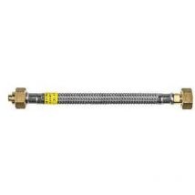 Tuyau de gaz tressé en acier inoxydable sicurgas ng dn8