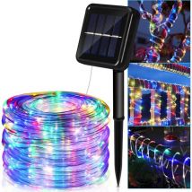 Tuyau de lumière solaire tuyau de lumière led chaîne lumineuse filet de lumière extérieure rgb 22M