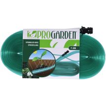 Progarden - Tuyau D'Irrigation Avec Raccord. Microperforé. Couleur Verte 25mm 7.5m