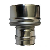 Longueur droite 250 mm double paroi - ø int/ext: 150-200