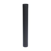 Tuyau émail noir mat Ø125 x 1m