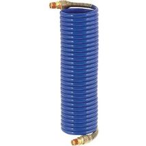 Riegler&co.kg - Tuyau Flexible Spiralé En Nylon Avec Raccord Vissable, Dimensions : 11,8 X 9,5 Mm, Raccord R 3/8 Pouces, Ø De Spirale Extérieure 140 