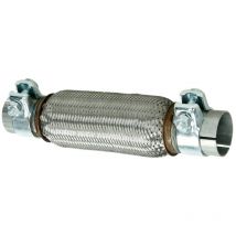 Ecd Germany - Tuyau Flexible - 50,7x200 mm mm - pour d' échappement Auto Verrouillage - Acier Inoxydable - Avec Deux Pinces - Assemblage Sans Soudure