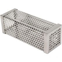 Tuyau fumé de barbecue d'acier inoxydable 304, outil de barbecue carré, 15.3 5.2 2.7cm