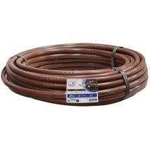Jardibric - Tuyau Goutteurs Intégrés Ø13x16 25m PréPercé Débit de 2l/h à 1 bar de Pression Espacement de 33cm entre 2 Goutteurs