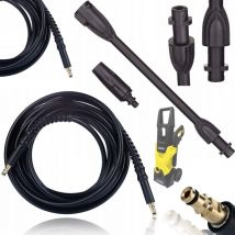 Tuyau haute pression 10m Click-Click Kärcher K2 K3 K4 K5 K6 K7 + Lance Vario réglable pour nettoyeur haute pression