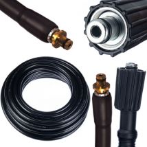 Tuyau haute pression 5m, usé, type 'pin', pour nettoyeur haute pression Kärcher K2 K3 K4 K5 K6 K7