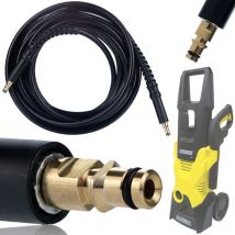 Tuyau haute pression Click-Click 15 m pour nettoyeur haute pression Kärcher K2 K3 K4 K5 K6 K7