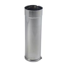 Tuyau coulissant 50 cm inox 304 + bague Ø153