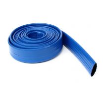 Soditecc - Tuyau plastique bleu plat de refoulement Ø102, le mètre