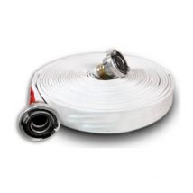 Proinco - Tuyau plat ø45mm x 20m avec raccord fileté