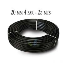Suinga - Tube Polyéthylène 20mm Tube Agricole 20mm 4 bar 25 mètres Tube d'irrigation 20mm Tuyau d'irrigation 20 mm.