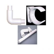 Tuyau rigide d'évacuation avec joints - Connexion de tuyau ø 20