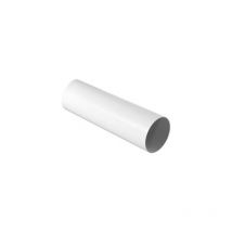 Tuyau rond pour système de ventilation à conduits blancs
