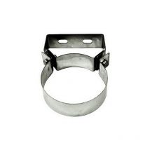Cheminee Collier mural conduit de cheminee dn 100 tube acier inoxydable 316
