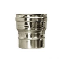 Cheminee Raccord de chaudiere conduit de cheminee dn 130 tuyau en acier inoxydable 316