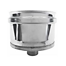 Cheminee Bouchon collecteur de condensation dn 250 conduit de cheminee en acier inoxydable 316