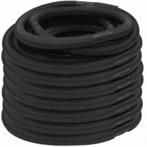 Tuyau Solaire pour Piscine, Accessoire de Nettoyage, Divisible tous les 105 cm, Noir, Diamètre 32 mm, Longueur 6,3 m, Résistant aux uv et au Chlore.