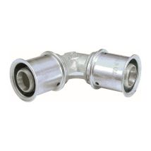 Angle de presse 45° 63 x 63 mm – Raccord multicouche – Fixation raccord, Filetage plomberie, Configuration raccord, Matières, Forme du raccord, 