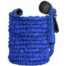 Tuyaux d'arrosage, tuyau d'arrosage, tuyau d'arrosage extensible de 30 m avec 7 têtes de pulvérisation multifonctions pour l'irrigation de lavage de