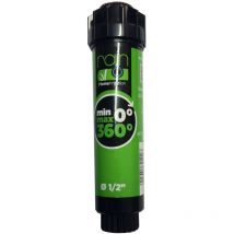 Arroseur escamotable Rain tuyère 0-360° Portée 2 à 3,1m