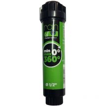 Aspersor retráctil Rain boquilla 0-360° Alcance de 2,5 a 3,7 m