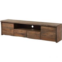 Massivmoebel24 - TV-Board Mango 200x45x50 braun geölt pure mango 221