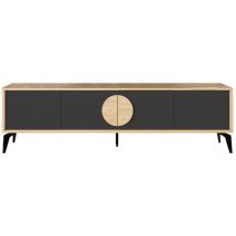 TV-Möbel 4 Türen Vae - L180 cm