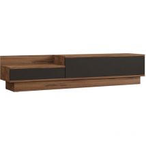 Tv-möbel Aus Holz "asir" - 160 X 35 X 35 Cm - Braun